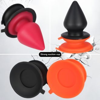 Super Strong Double-Sided Suction Cup with Switch - Universal Silicone Holder for Adult Use