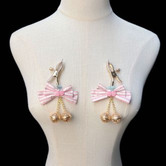 Nipple Clamps with Bells - Teasing & Playful Breast Accessories