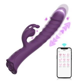 Huakui Retractable Vibrator for Women's Climax & Masturbation Pleasure