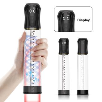 Milos Digital Display Men's Electric Negative Pressure Penis Trainer for Enhanced Experience