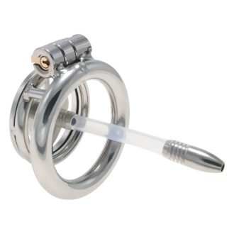 Men's Chastity Device & Cleaner - Secure Penis Cage for Enhanced Intimacy