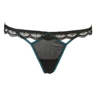 Valentine's Day Mesh Lingerie Set with Garter Belt & Open-Crotch Pants - Romantic Gift Box