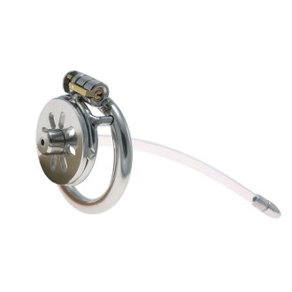 Funny Flat CB Chastity Lock for Men - Comfortable Adult Sex Toy for Daily Wear