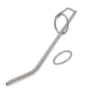 Interesting Long Hollow Horse's Eye Stick Stainless Steel Urethral Masturbator Sex Tool G-spot Stimulation Alternative Orgasm Tackling