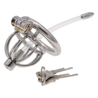 Men's Discreet Hemisphere Chastity Lock Cage for Daily Wear