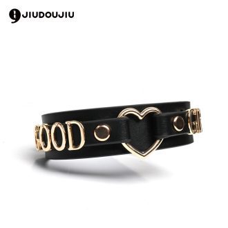 Customizable Flirty Letter Collar for Couples - Playful Accessory