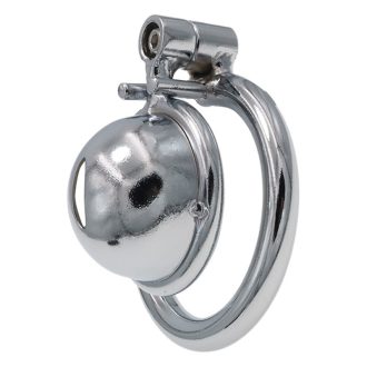 Metal Short Chastity Lock & Penis Cage for Men - Secure Adult Wear & Personal Care