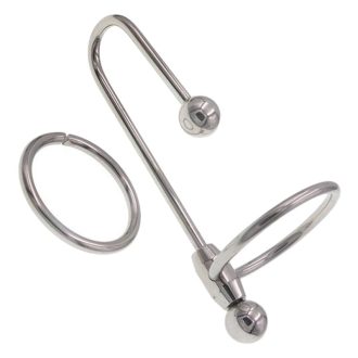 Funny Stainless Steel Horse Eye Stick Urethra Blocking Penis Support Sex Toys Sex Tools Men's Adult Supplies