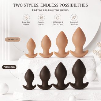 New wearable liquid silicone anal plug