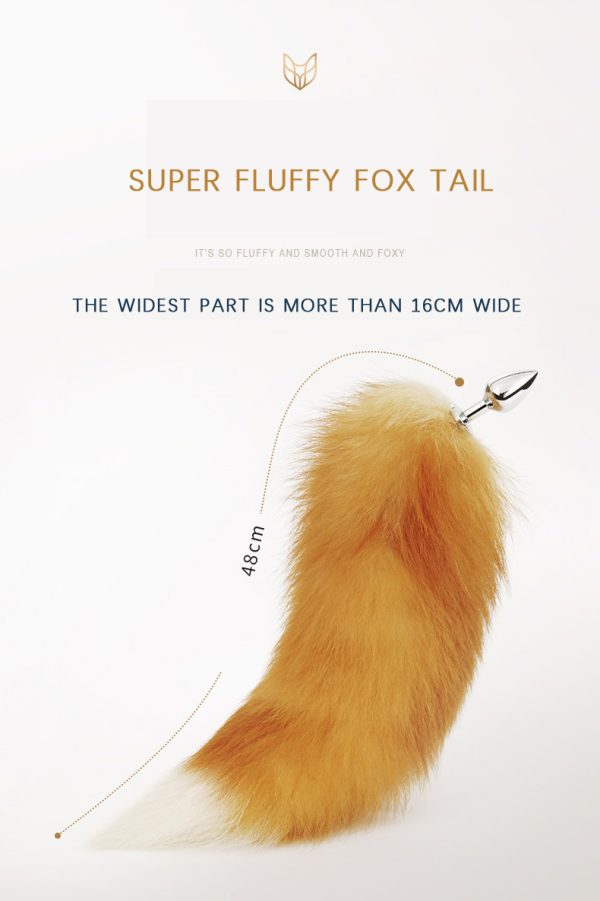 Kim island fox tail anal plug（22mm） - Image 3