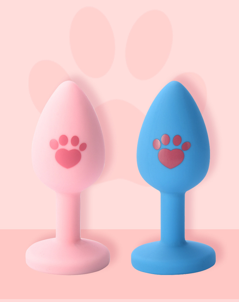 Cat claw shaped silicone anal plug(25mm)