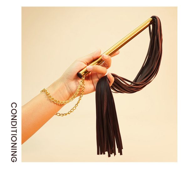 SM erotic training whip