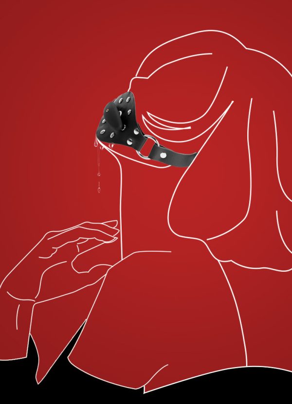 Silicone inflatable gag - Image 3
