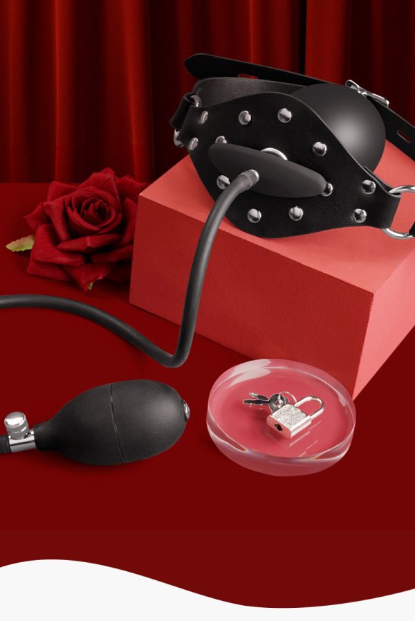 Silicone inflatable gag - Image 5