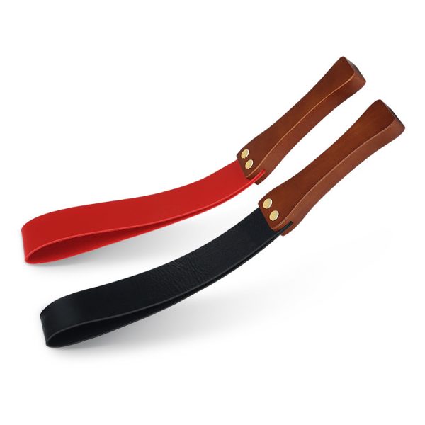 SM solid wood handle cowhide whip - Image 8
