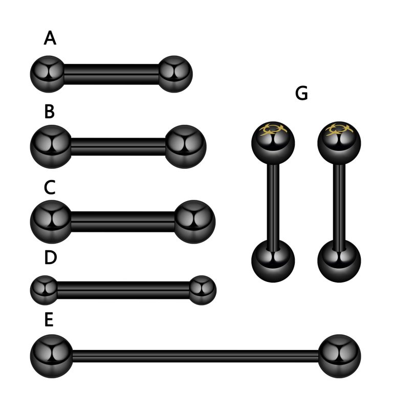 Stainless steel black tongue nail - Image 5
