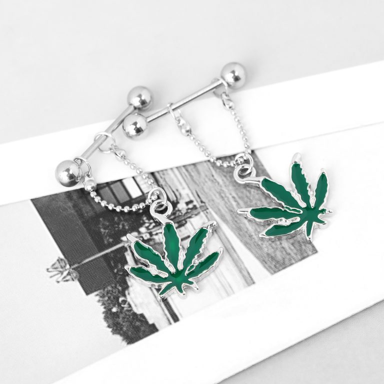 Stainless steel grass-shaped nipple nails - Image 4