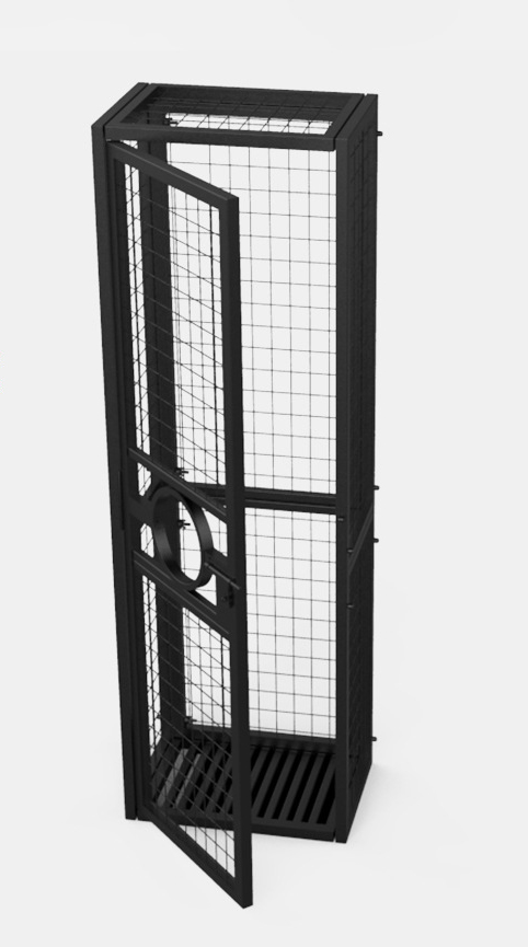 Standing Training Cage | Secure & Durable Exercise Enclosure - Image 4