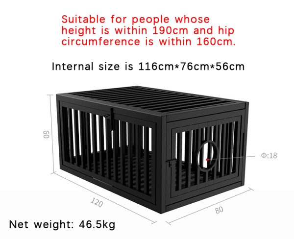 SM training iron cage (lying cage) - Image 6