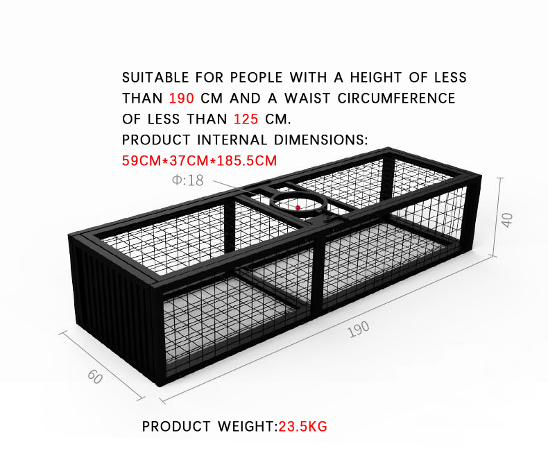 Standing Training Cage | Secure & Durable Exercise Enclosure - Image 5