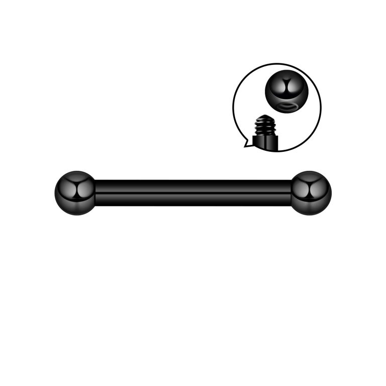 Stainless steel black tongue nail - Image 12