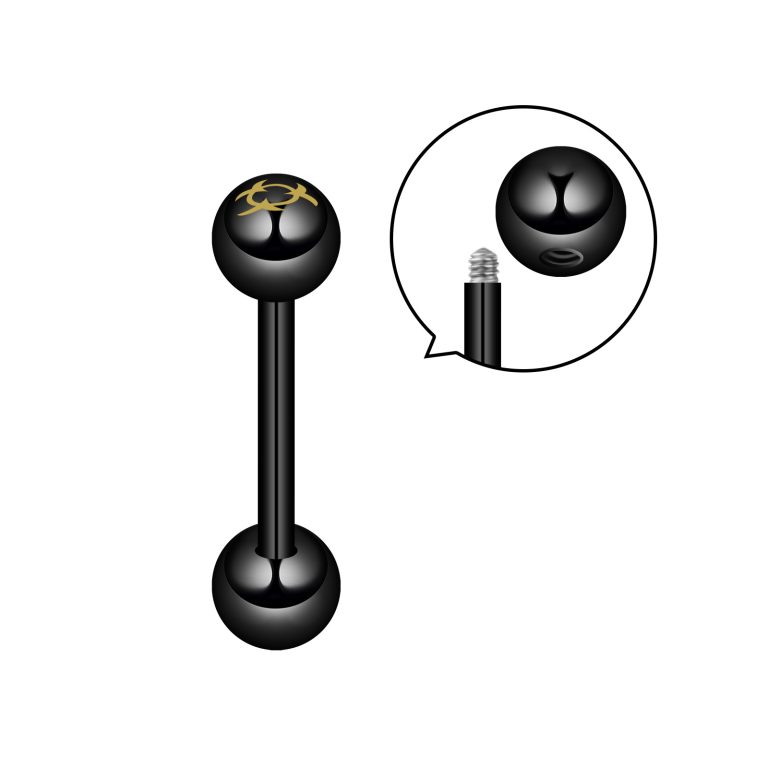 Stainless steel black tongue nail - Image 14