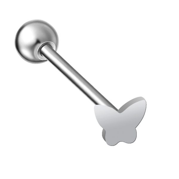 Stainless steel butterfly tongue nail - Image 3