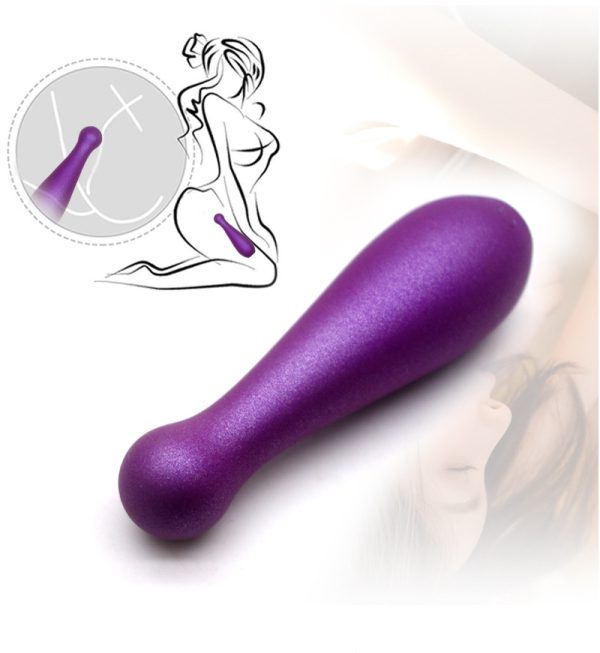 Vibrating anal plug for women