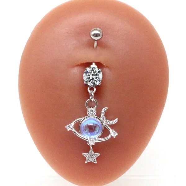 Planet shaped navel nail - Image 4