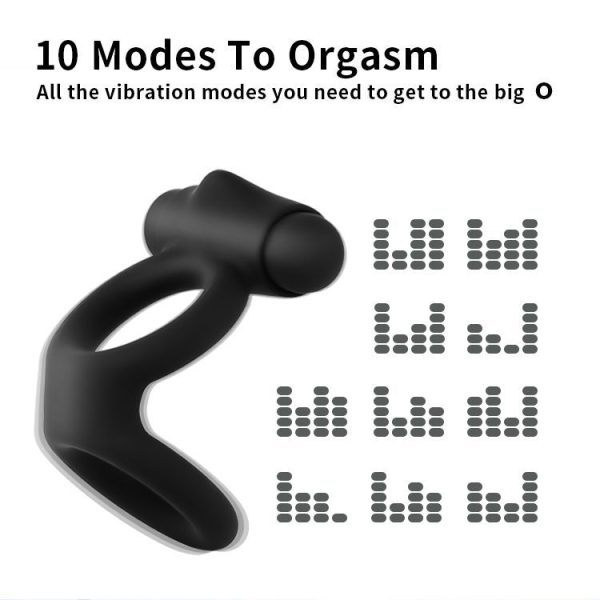 Multi-use remote control vibrating silicone lock ring - Image 5