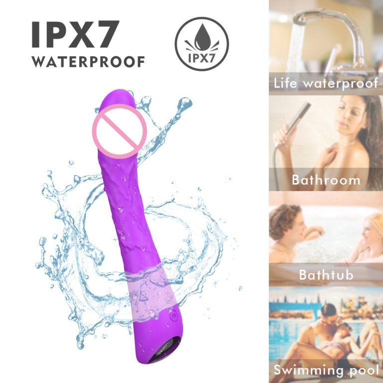 Rechargeable vibrating masturbation stick for women（purple） - Image 7