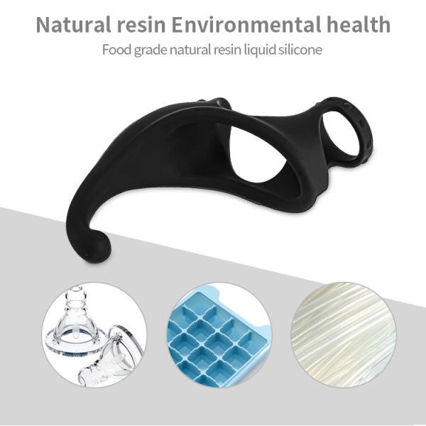 Men's silicone vibrating sperm locking ring - Image 9