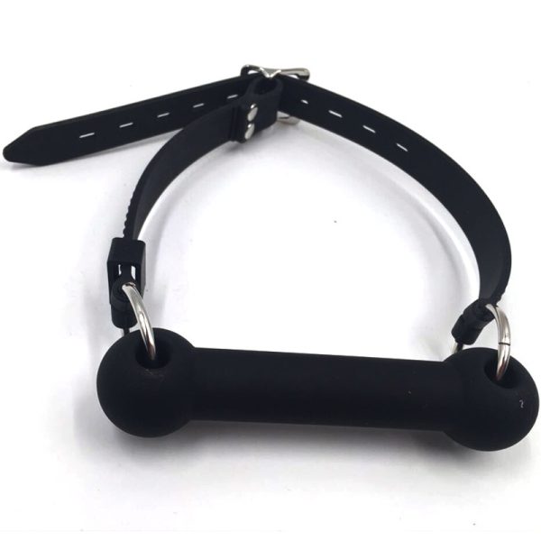 Full silicone dog bone gag