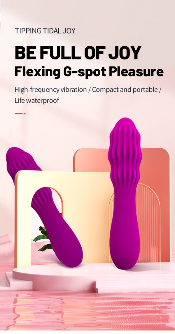Female rotating wolf tooth sex massage stick - Image 2