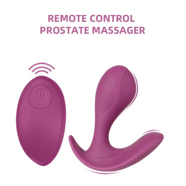 Female wearable remote control masturbation massager