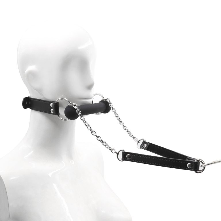 Black dog bone type erotic gag