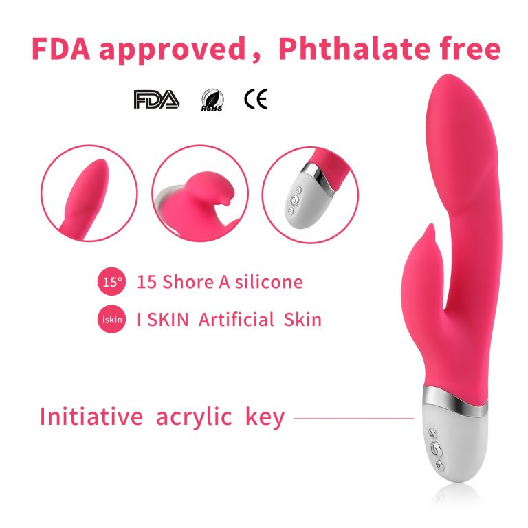 Dual stimulation vibrating erotic massage stick for women - Image 4