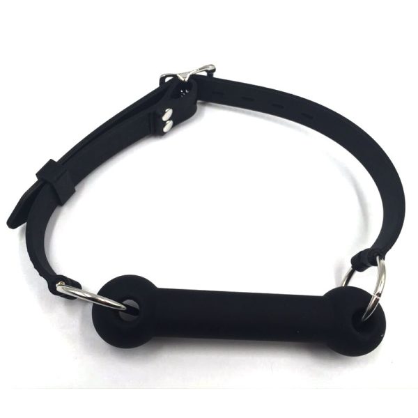 Full silicone dog bone gag - Image 3