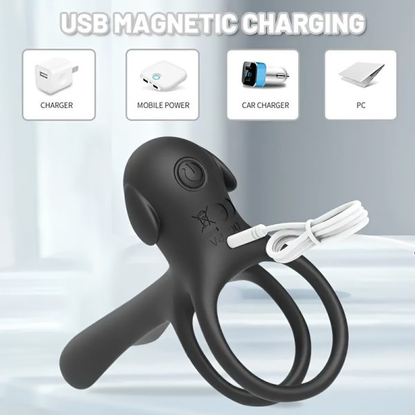 Men's delayed semen locking erotic massager - Image 6