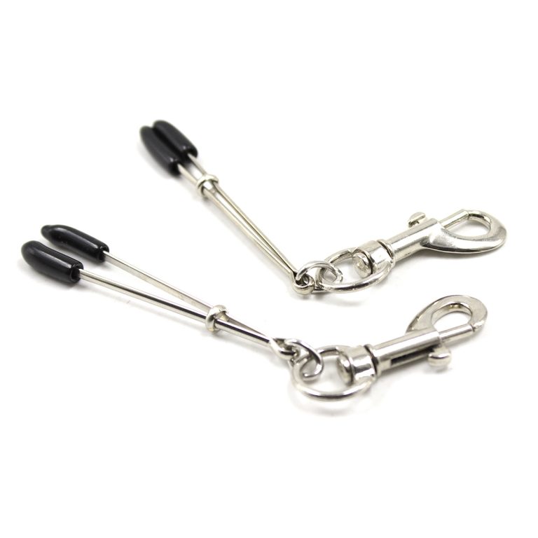 Erotic nipple clamps