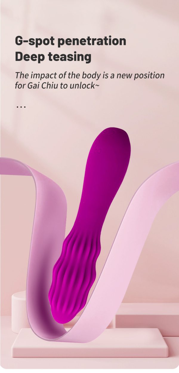Female rotating wolf tooth sex massage stick - Image 7