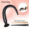 Extra long silicone anal plug for anal dilation and masturbation (3 pieces)