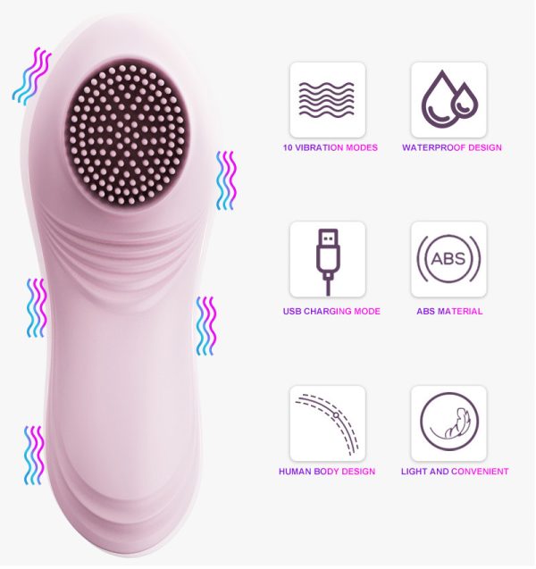 New Vibrating APP Remote Control Vibrator for Women, Invisible Wearable Magnetic Buckle Masturbator