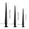 Extra long silicone anal plug for anal dilation and masturbation (3 pieces)