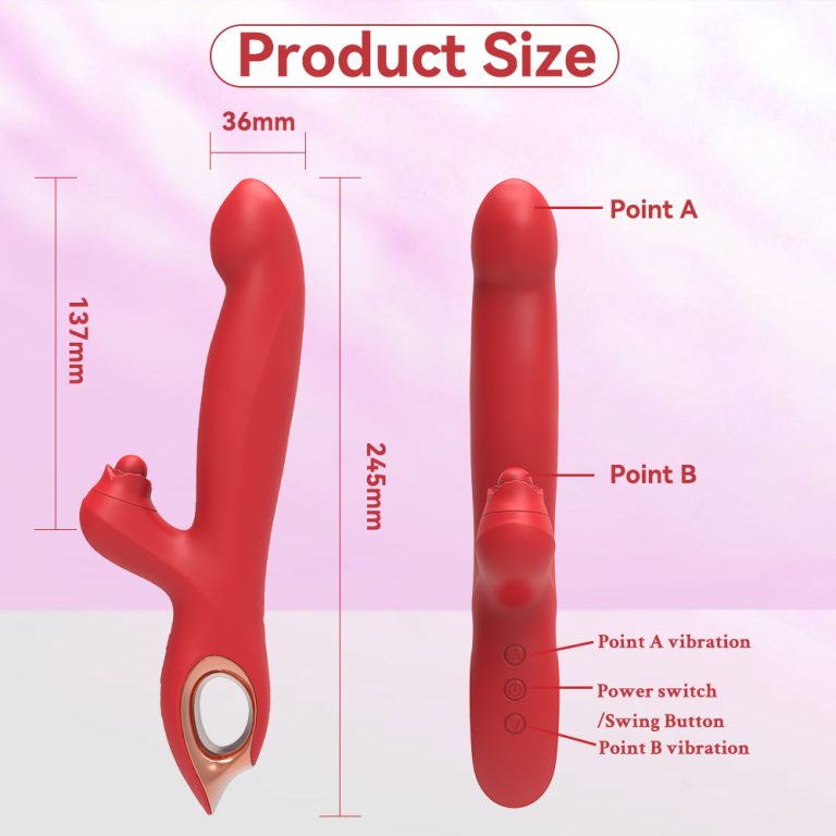 Peristaltic vibrating masturbation stick for women - Image 7