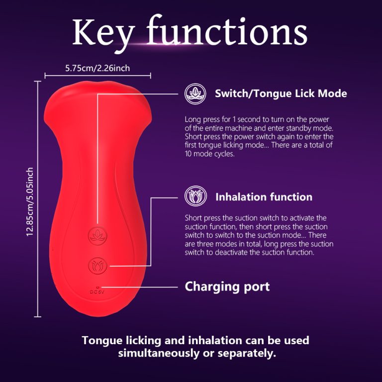 Imitate tongue sucking erotic masturbator - Image 9