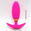 Wearable butt plug vibrating masturbator with app remote control