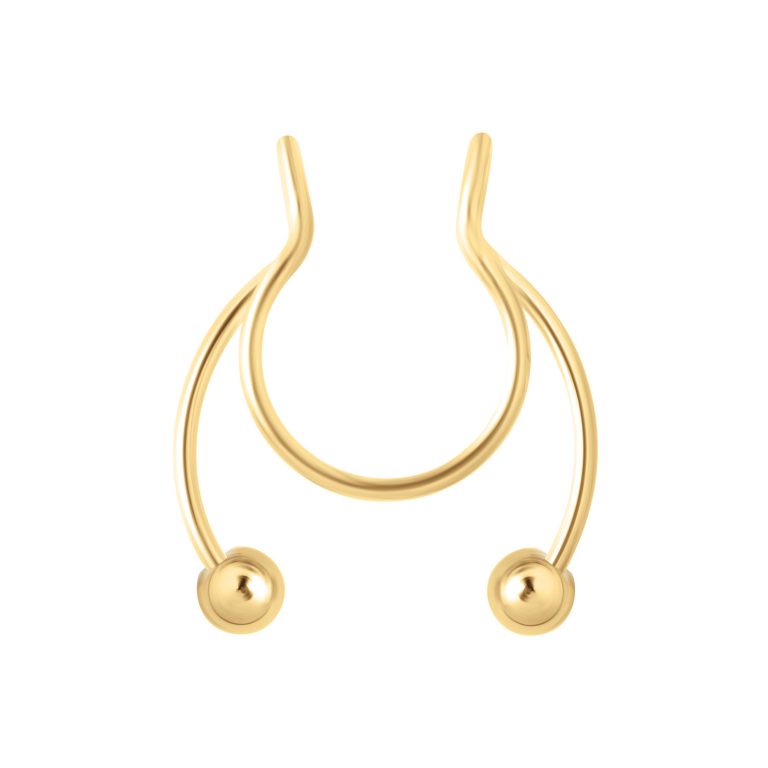 Piercing-Free Horseshoe Nose Ring - Image 10