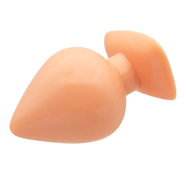 Wearable peach-shaped soft large anal plug - Image 3