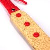 Gold rattan erotic training whip